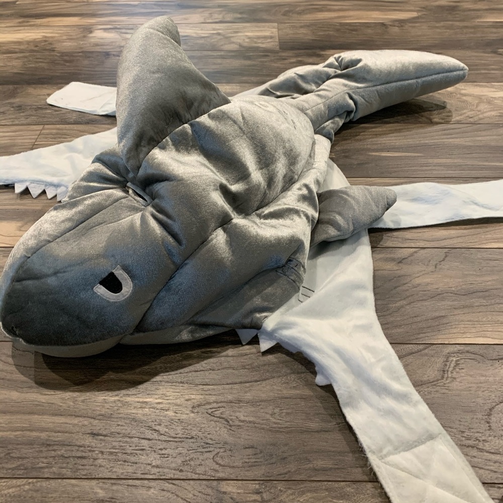 Shark dog costume